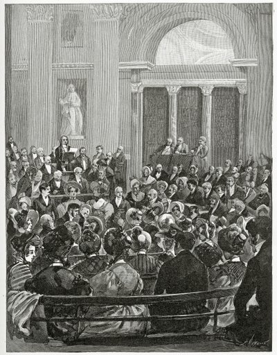 Discours de réception de Victor Hugo, 19e siècle - Carl Christian Vogel von Vogelstein