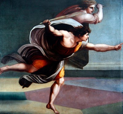 Anges poursuivants - Carl Christian Vogel von Vogelstein