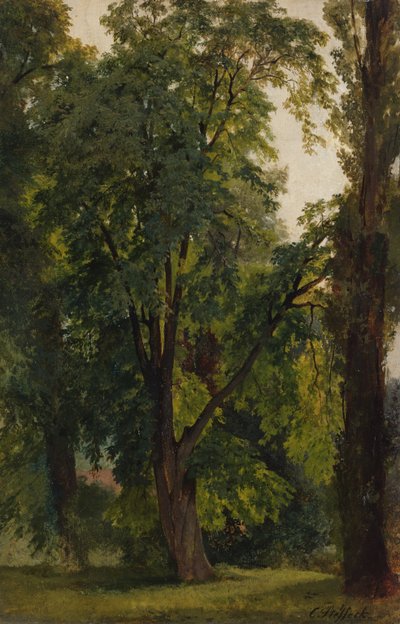 Bois à Konigswusterhausen - Carl Constantin Steffeck