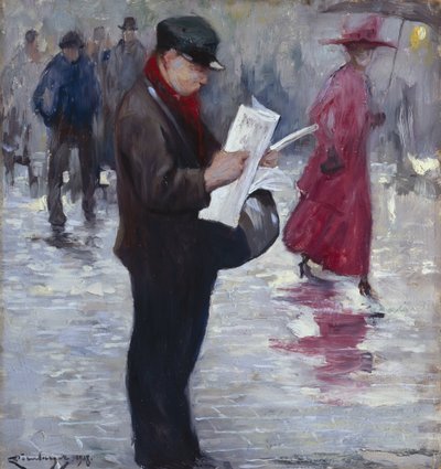 Vendeur de journaux - Carl Doernberger