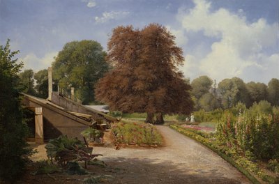 Dans le jardin - Carl Frederick Aagaard