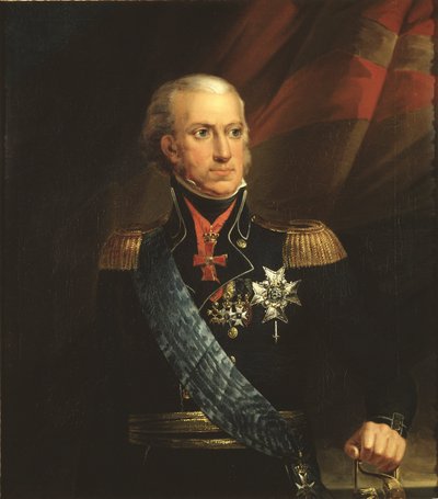 Portrait de Charles XIII, roi de Suède - Carl Frederick von Breda