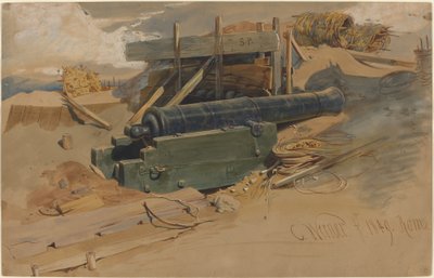 Canon près d