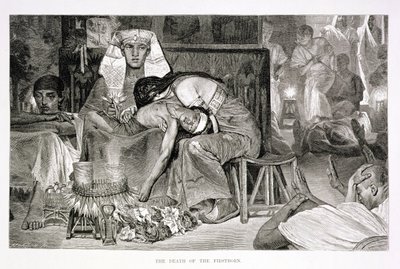 La Mort du premier-né, 19ème siècle - Carl Friedrich Heinrich Werner