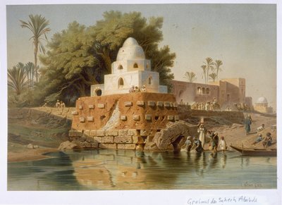 Tombeau de Sheikh Ababda à Minya, Moyenne-Égypte, 1871 - Carl Friedrich Heinrich Werner