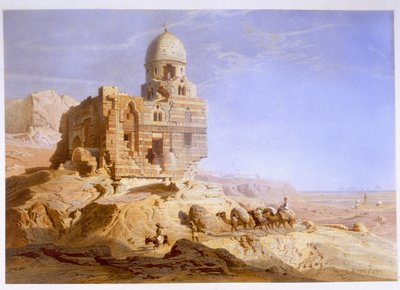 Tombes des califes, Le Caire, 1871 - Carl Friedrich Heinrich Werner