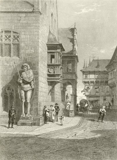 Hôtel de ville, Halberstadt - Carl Friedrich Heinrich Werner