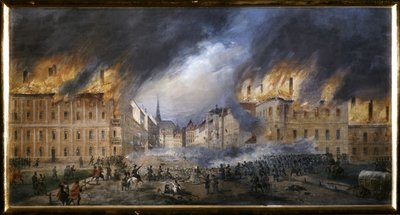 RÉVOLUTION DE MARS: Bataille à la barricade de l
