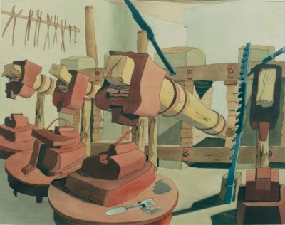 Forge à Hinterstein (près de Hindelang) - Carl Grossberg