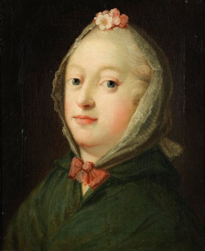 Louise, reine du Danemark, vers 1750 - Carl Gustaf Pilo