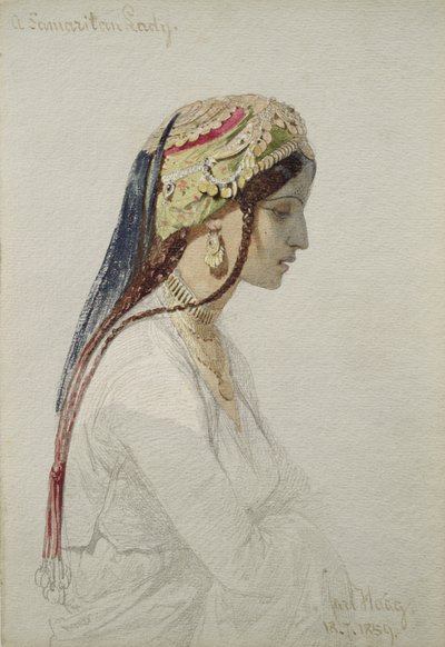 Une dame samaritaine - Carl Haag