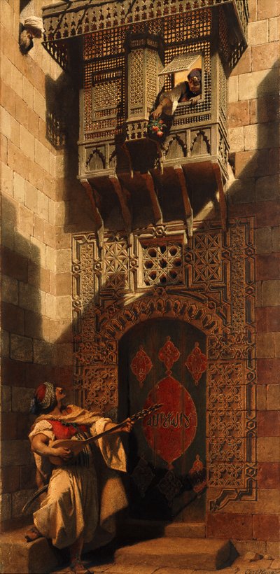 Une sérénade au Caire, 1893 - Carl Haag