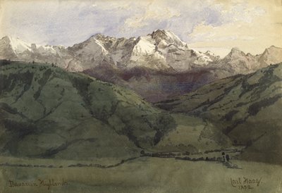 Hautes terres bavaroises, 1852 - Carl Haag