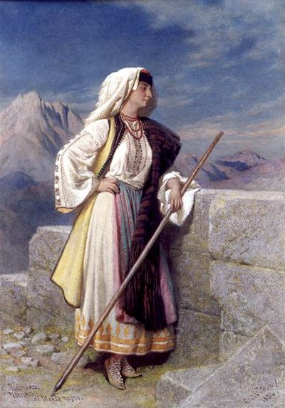 Signorina Petrana di Monte Negro - Carl Haag