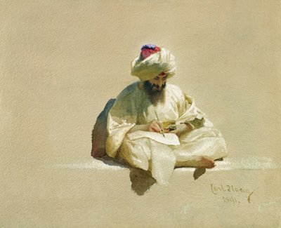 Le rédacteur de lettres, 1891 - Carl Haag