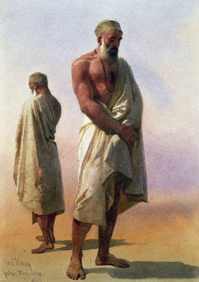 Deux derviches, 1858 - Carl Haag