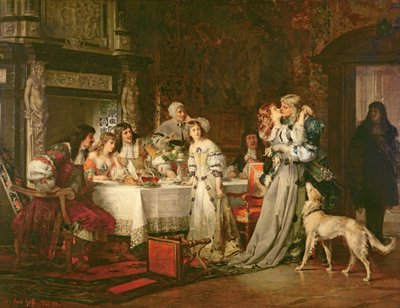 Le retour, 1870 - Carl Heinrich Hoff