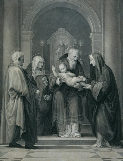 La présentation au temple - Carl Heinrich Rahl