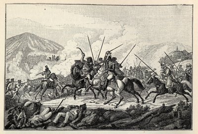 Capture du général Vandamme à la bataille de Kulm le 30 août 1813 - Carl Heinrich Rahl