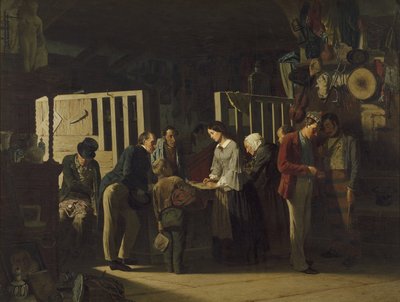Le prêteur sur gages II, 1859 - Carl Hendrik d Unker