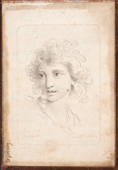 Tête de jeune homme - Carl Herman Pfeiffer