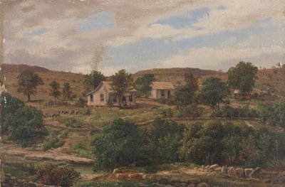 Ranch Klappenbach près de Johnson City, Texas - Carl Hermann Frederick Lungkwitz