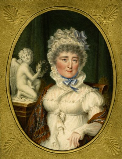 Portrait de la princesse Elzbieta Izabela Lubomirska née comtesse Czartoryska 1736-1816, 1816 - Carl Hummel
