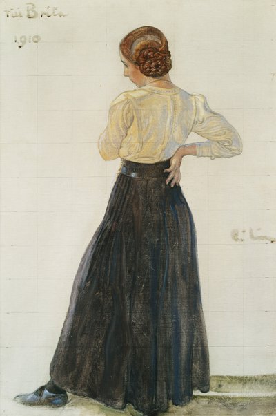 Brita, 1910 - Carl Larsson