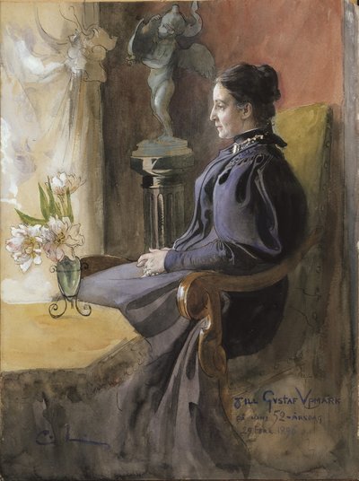 Eva Upmark, 1896 - Carl Larsson