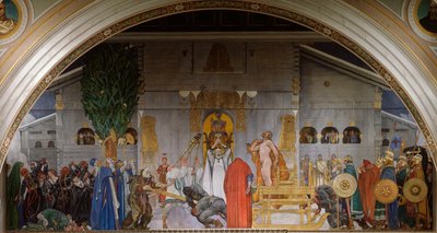 Midvinterblot Sacrifice de mi-hiver, 1914-1915 - Carl Larsson