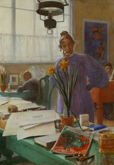 Ma femme - Carl Larsson
