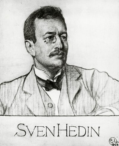 Portrait de Sven Anders Hedin - Carl Larsson