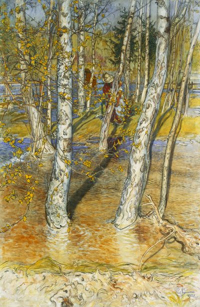 Crue de Printemps, 1902 - Carl Larsson