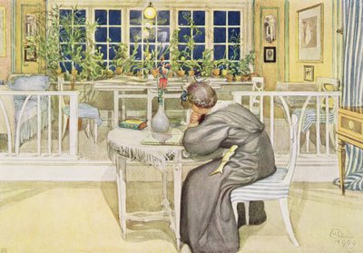 La veille du voyage en Angleterre - Salle d