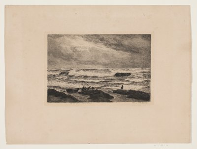 Skagen. Tempête - Carl Locher