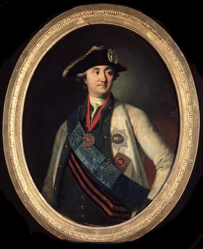 Portrait du comte Alexei Grigorievitch Orlov - Carl Ludwig Christinek