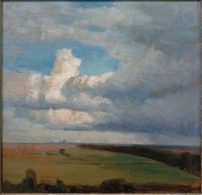 Paysage près de Munich - Carl Ludwig Seeger