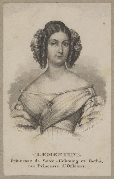 Klementyna, princesse de Saxe-Cobourg - Carl Mayer