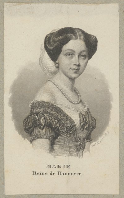 Marie de Hanovre (1776 Londres - 1857 Londres) - princesse de Grande-Bretagne et d
