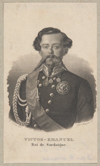 Victor-Emmanuel Ier, roi de Sardaigne - Carl Mayer