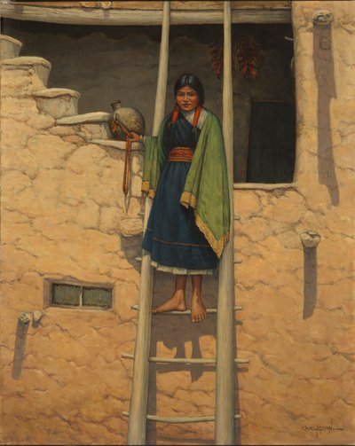 Escalier Hopi - Carl Moon
