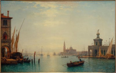 Venise, Grand Canal, vue sur S.Giorgio... / C.Morgenstern - Carl Morgenstern