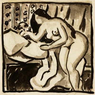 Female Nude - Carl Newman