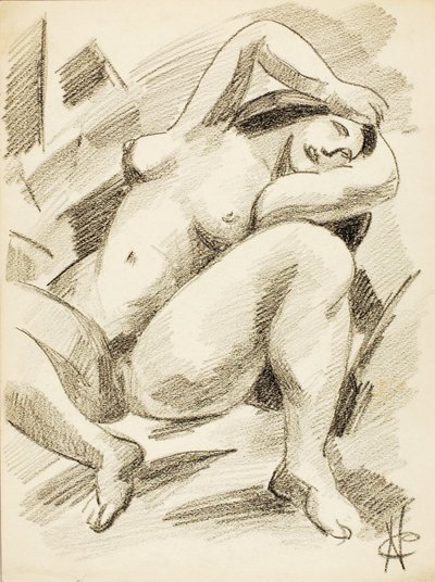 Female Nude - Carl Newman