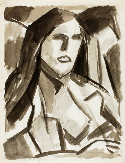 Tête de femme - Carl Newman