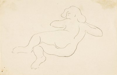 Nu féminin couché - Carl Newman