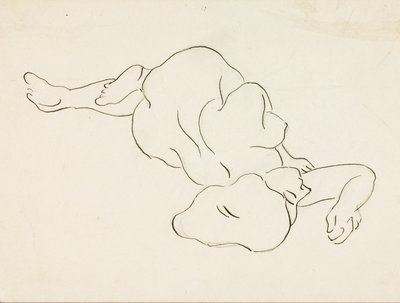 Nu féminin couché - Carl Newman