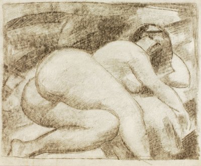 Nu féminin couché - Carl Newman
