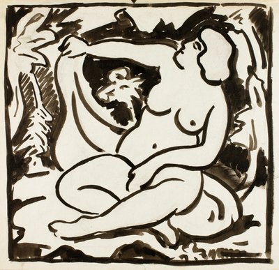 Nu couché - Carl Newman
