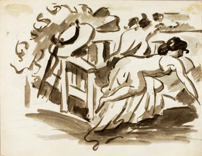 Femme couchée - Carl Newman